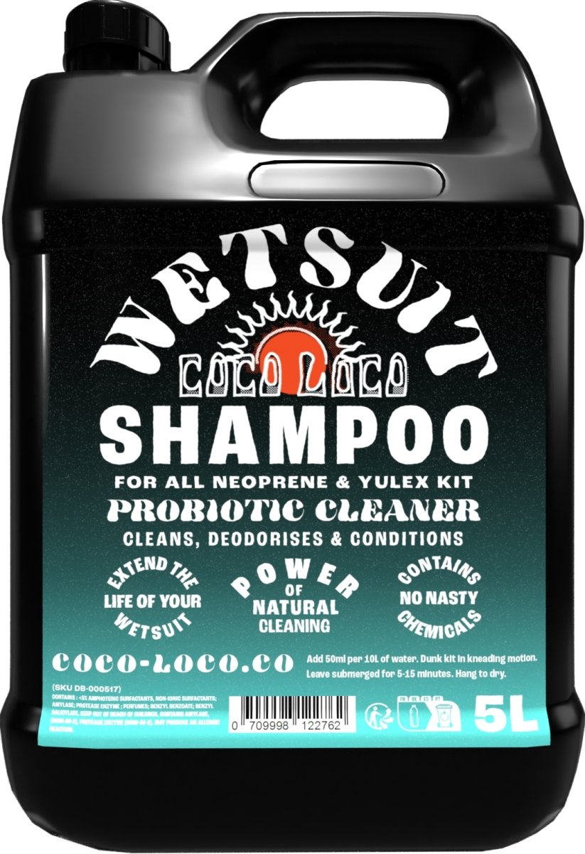 Coco Loco Eco Wetsuit Shampoo Cleaner & Deodoriser Wash (5L) - Coco Loco